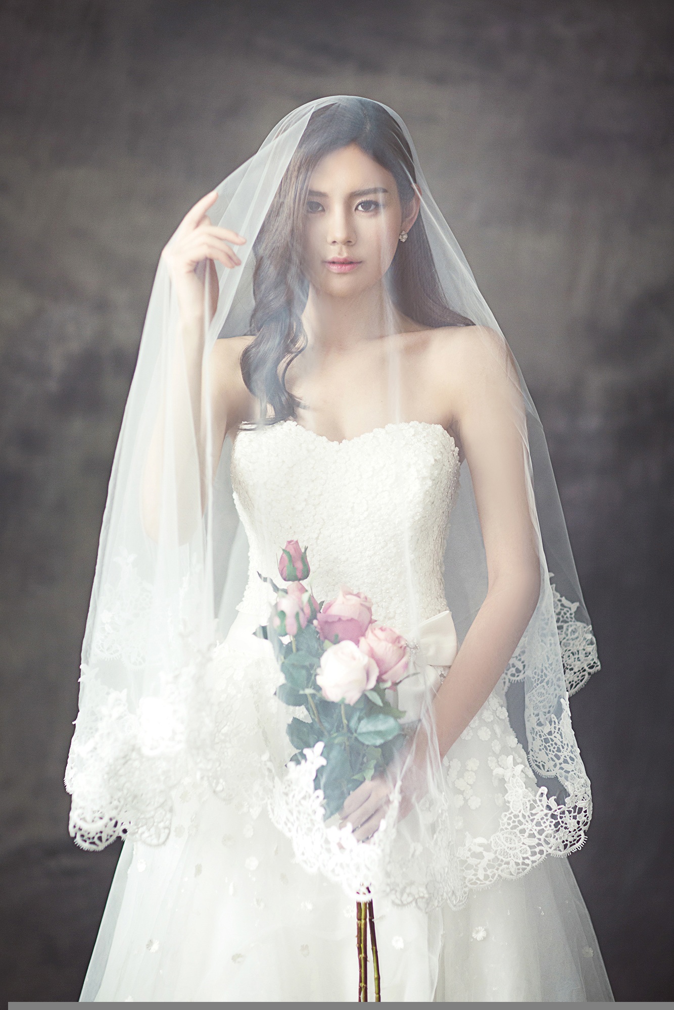 Soft glam bridal transformation